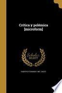 Libro SPA-CRITICA Y POLEMICA MICROFO