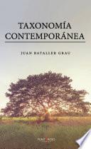 Libro Taxonomía contemporánea