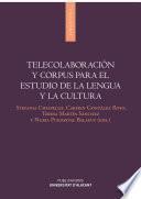 Libro Telecolaboración y corpus para el estudio de lengua y cultura