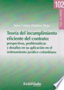 Libro Teoría del Incumplimiento Eficiente del Contrato:
