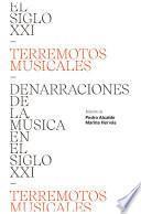 Libro Terremotos musicales