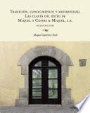 Libro Tradición, conocimiento y modernidad. Las claves del éxito de Miquel y Costas & Miquel, S.A. Siglos XVIII-XXI