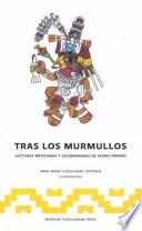 Libro Tras los murmullos