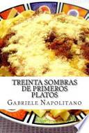 Libro Treinta Sombras de Primeros Platos