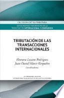 Libro Tributación de las transacciones internacionales