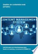 Libro UF2401 - Gestión de contenidos web