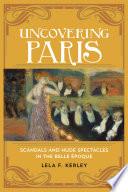 Libro Uncovering Paris