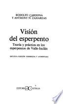 Libro Visión del esperpento