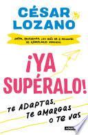 Libro ¡Ya supéralo!